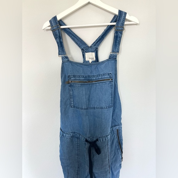 ARITZIA Wilfred Denim Overalls, Size Extra Small - Picture 4 of 5